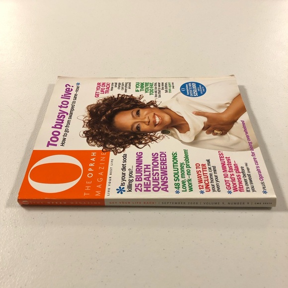 O The Oprah Magazine September 2008 Volume 9, Number 9 - Picture 3 of 8